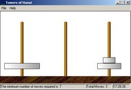 Towers of Hanoi for Windows screenshot